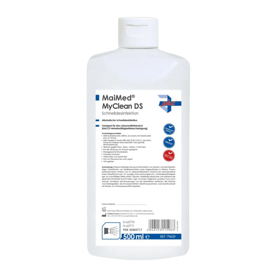 Flüssigdesinfektion zur Flächendesinfektion